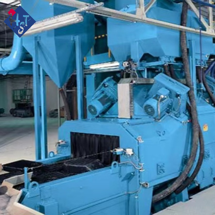 抛丸清理机生产厂家_抛丸机清理机工作原理_辊道通过式抛丸清理机