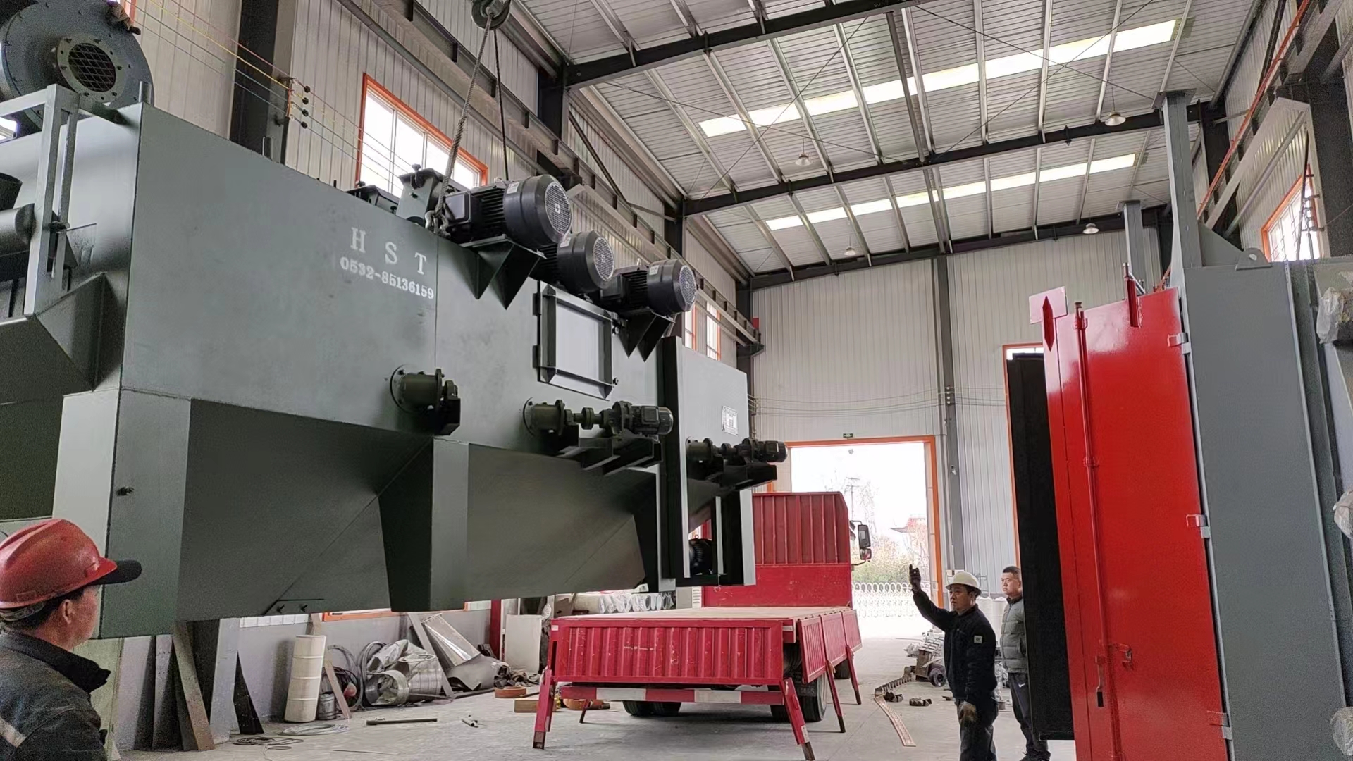 防腐管道抛丸机图片_防腐抛丸机工作视频_管道防腐抛丸机