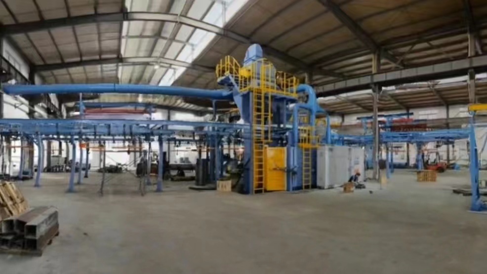 抛丸除锈机型号_除锈抛丸机工作原理_U型钢抛丸除锈机