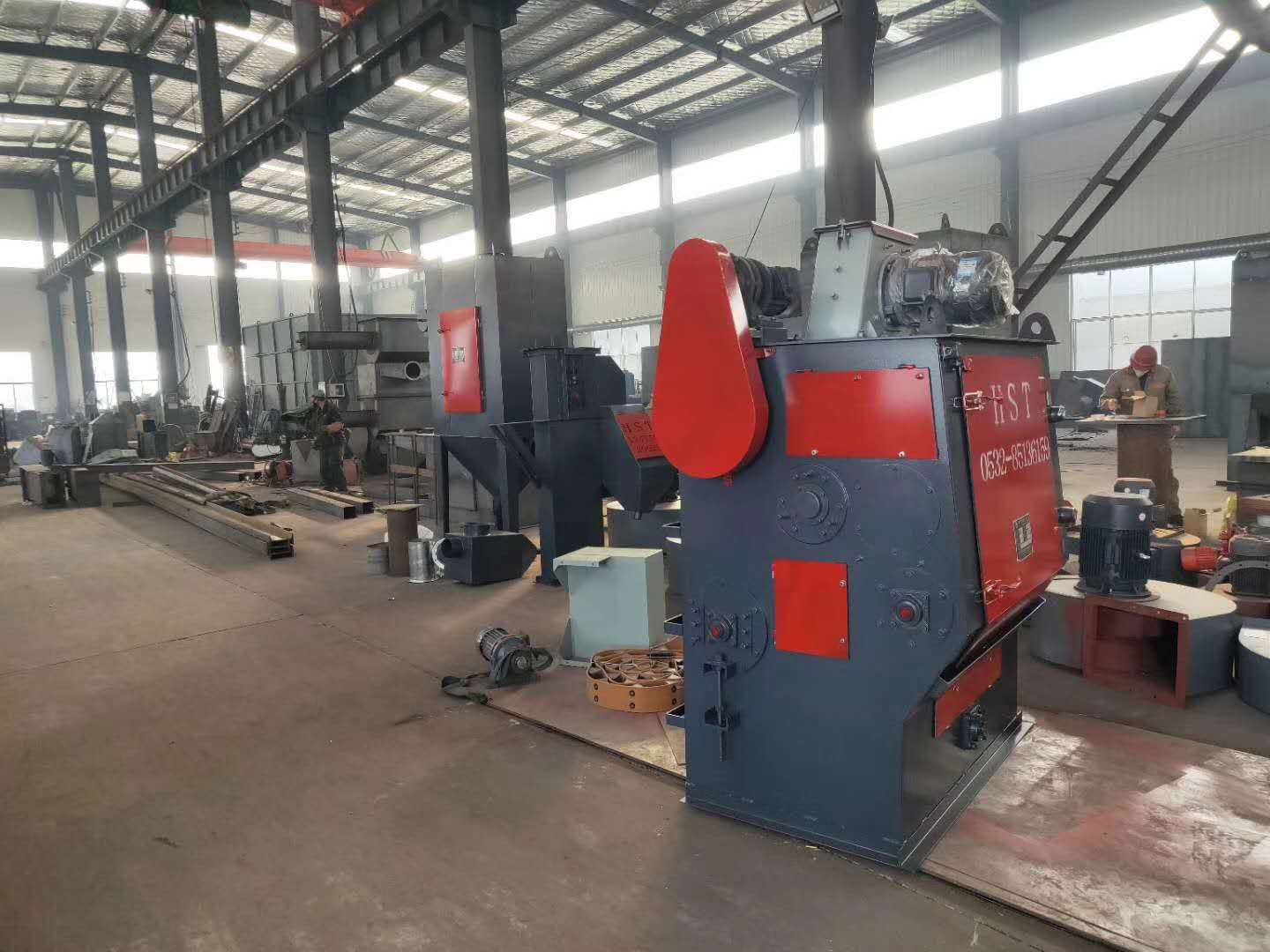 悬链式打砂清理机好不好用？老张的车间主任日记